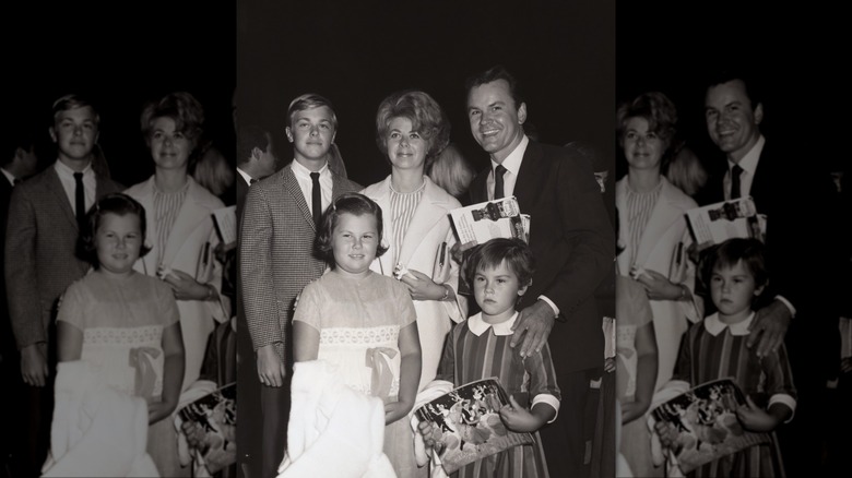 Bob Crane and wife Anne with children