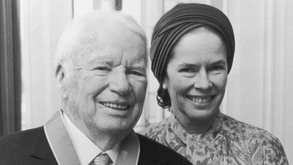 Charlie and Oona Chaplin