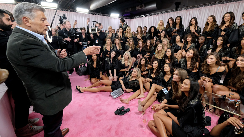 ed razek speaking to models