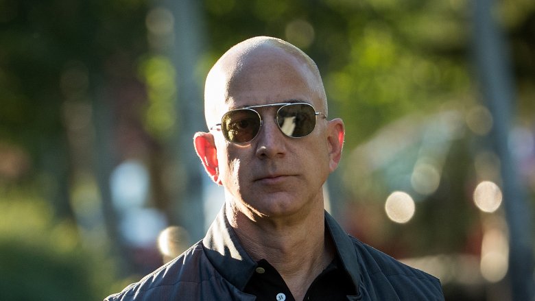 Jeff Bezos wearing sunglasses