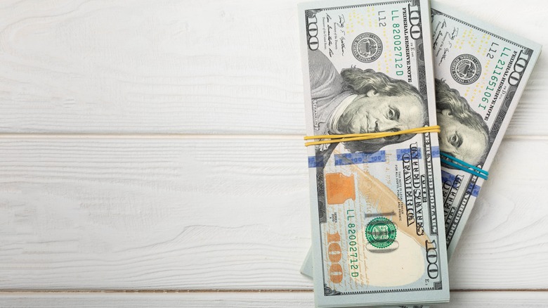 hundred dollar bills