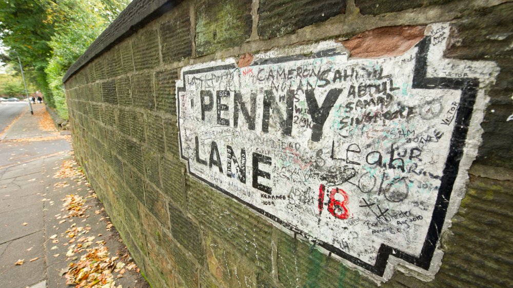 penny lane sign