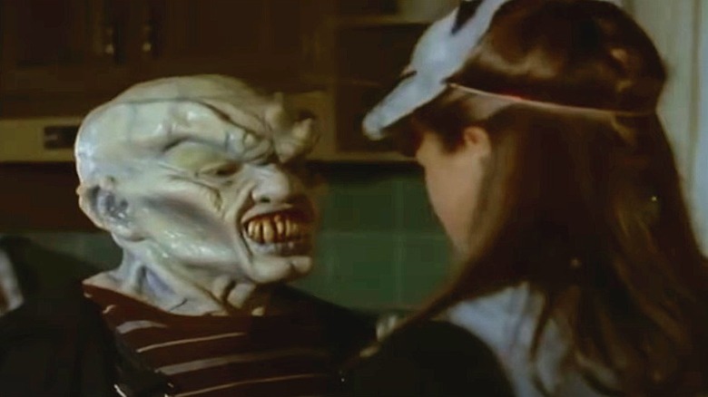 mask from Goosebumps The Haunted Mask episode