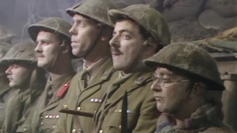 Scene from the finale of Blackadder Goes Forth