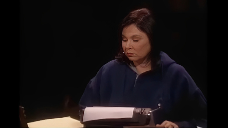 Roseanne Barr in the series finale of Roseanne