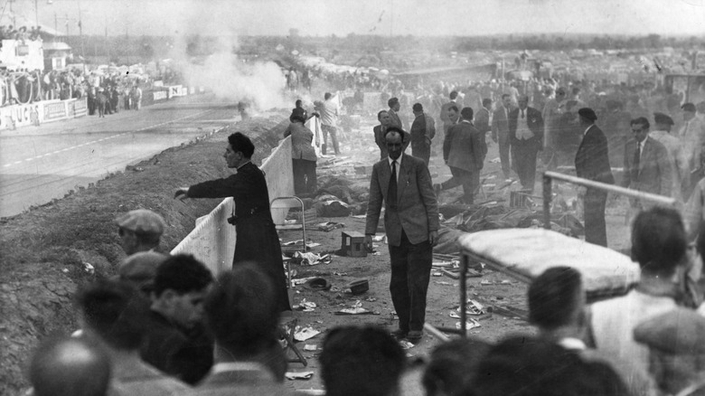le mans 1955 crash