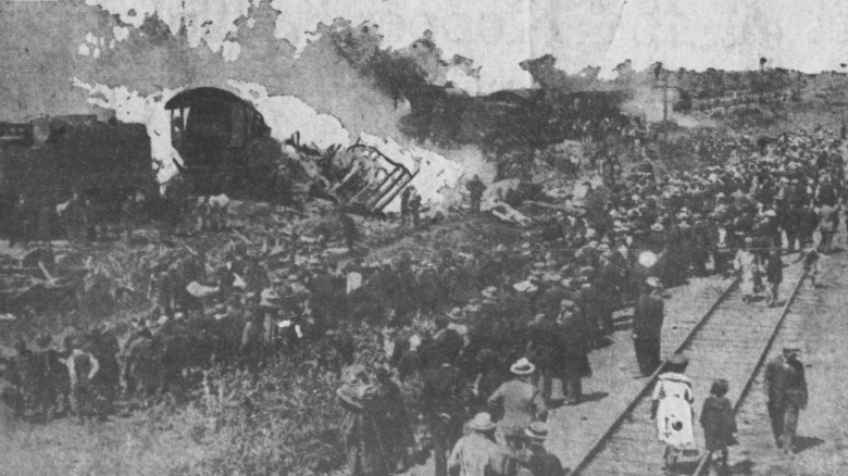 Hammond Circus Train Wreck, at Hammond, Indiana June 22, 1918