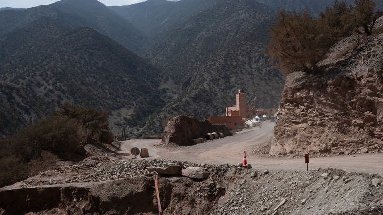 tents in Morocco after earthquake