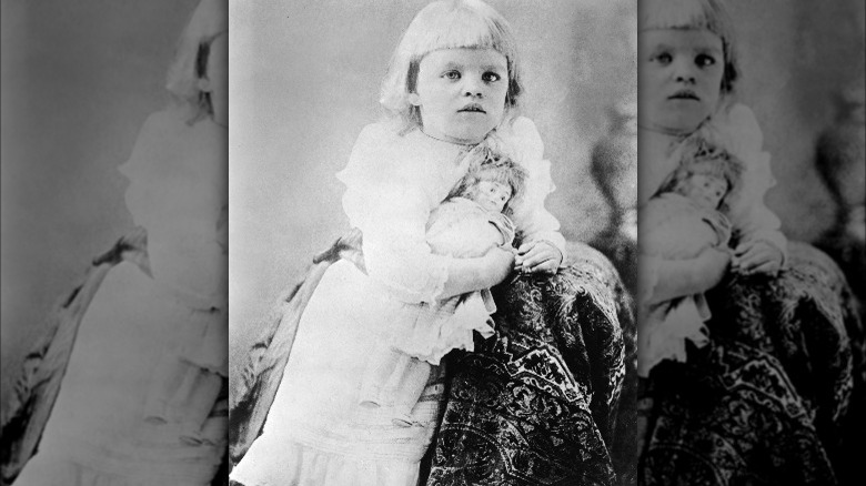 Eleanor Roosevelt as a child 