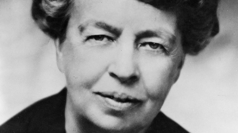 Eleanor Roosevelt's piercing look