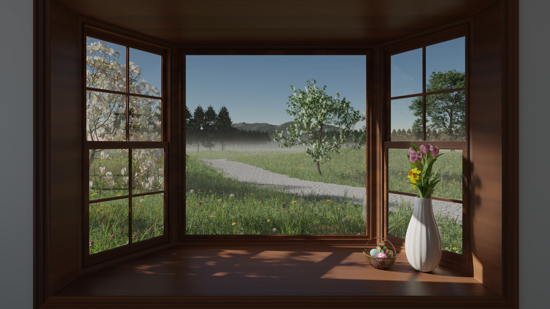 an image of Easter, a holiday tied to the vernal equinox