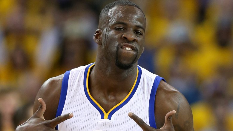 Draymond Green sneering