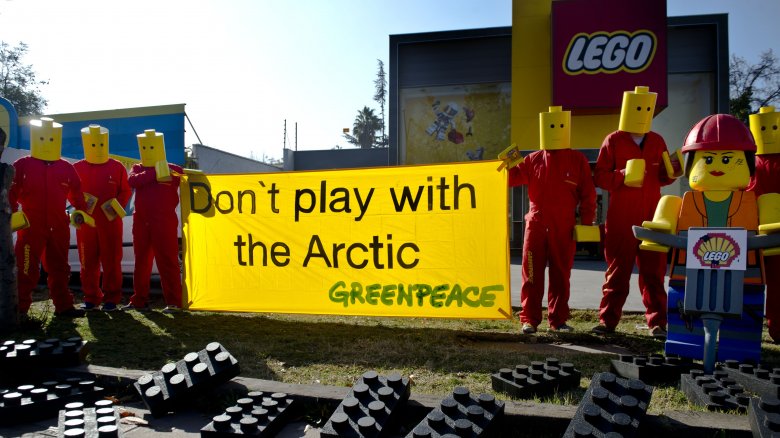 Greenpeace protest