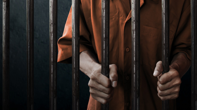 man in prison