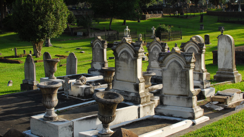 Natchez cemetery in Mississippi 