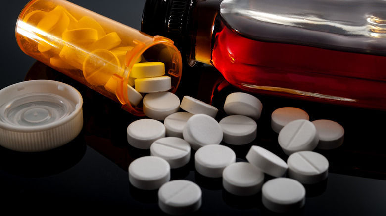 Pills and alcohol 