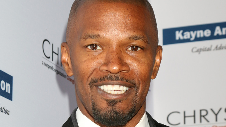 Jamie Foxx smiling