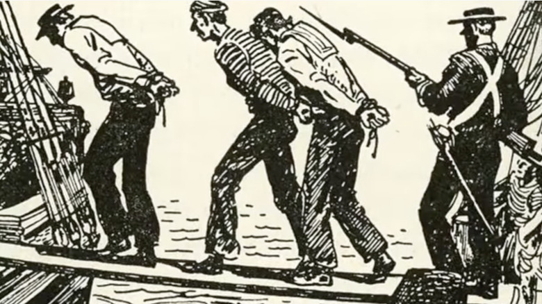 men being kidnapped to serve in the Potsdam Giants