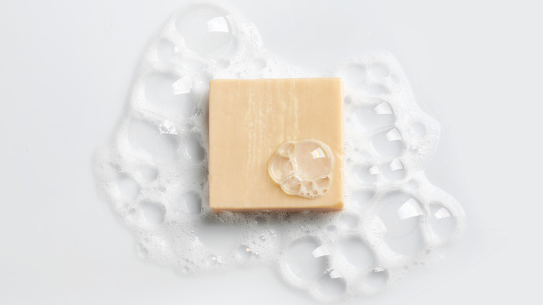 soap bar foam