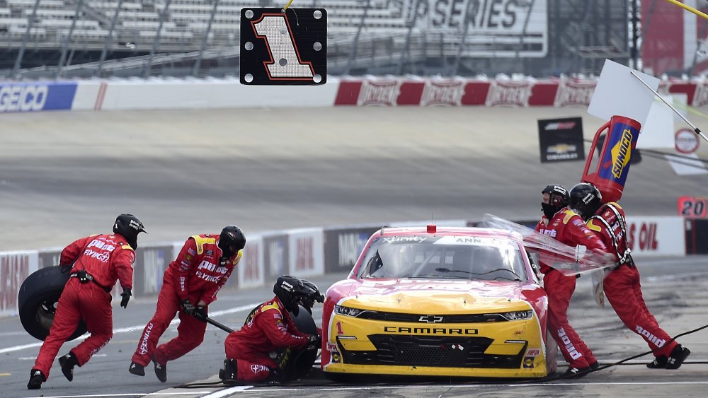 IndyCar pit stop