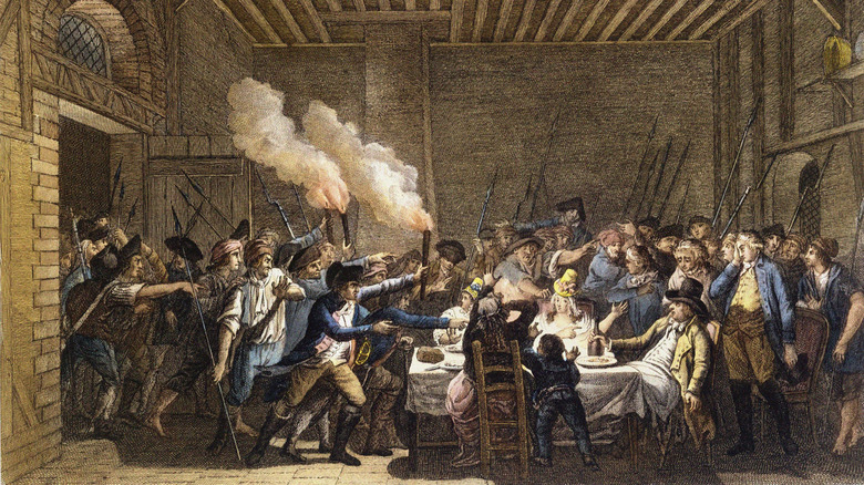 louis and marie anotionette captured at varennes
