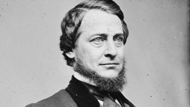 clement vallandigham with beard in suit
