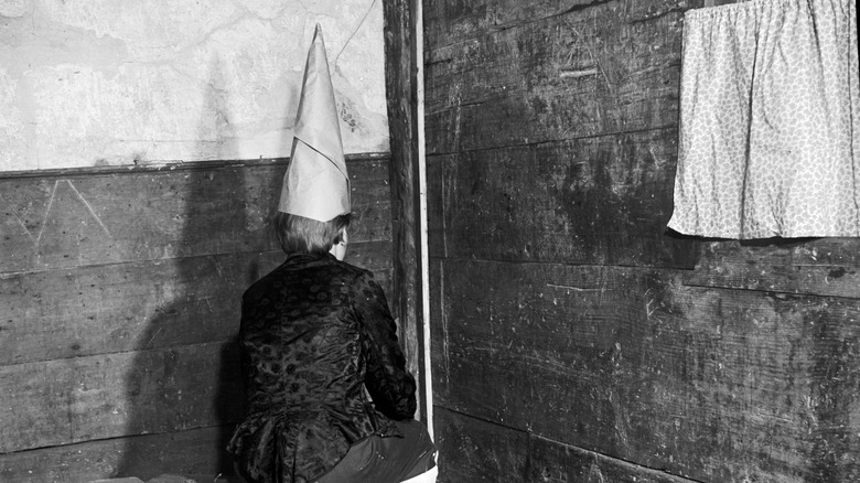 Student in Dunce Cap