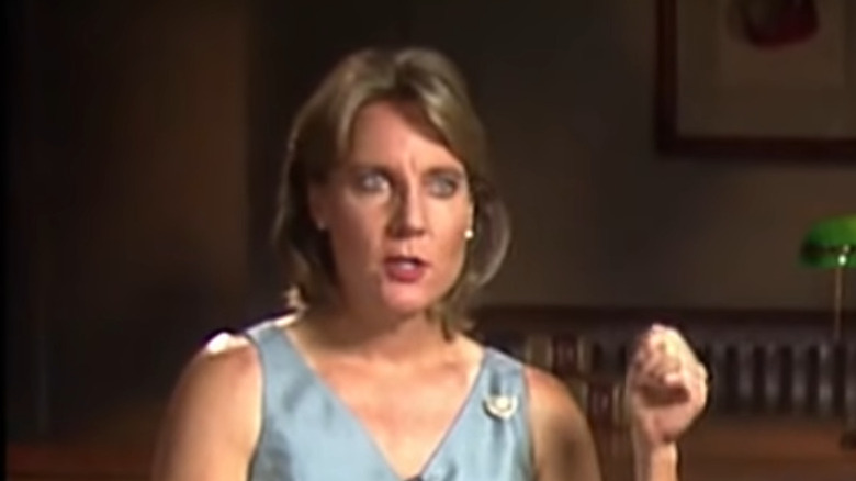 Detective Linda Arndt interviewing