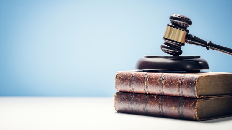a judge's gavel