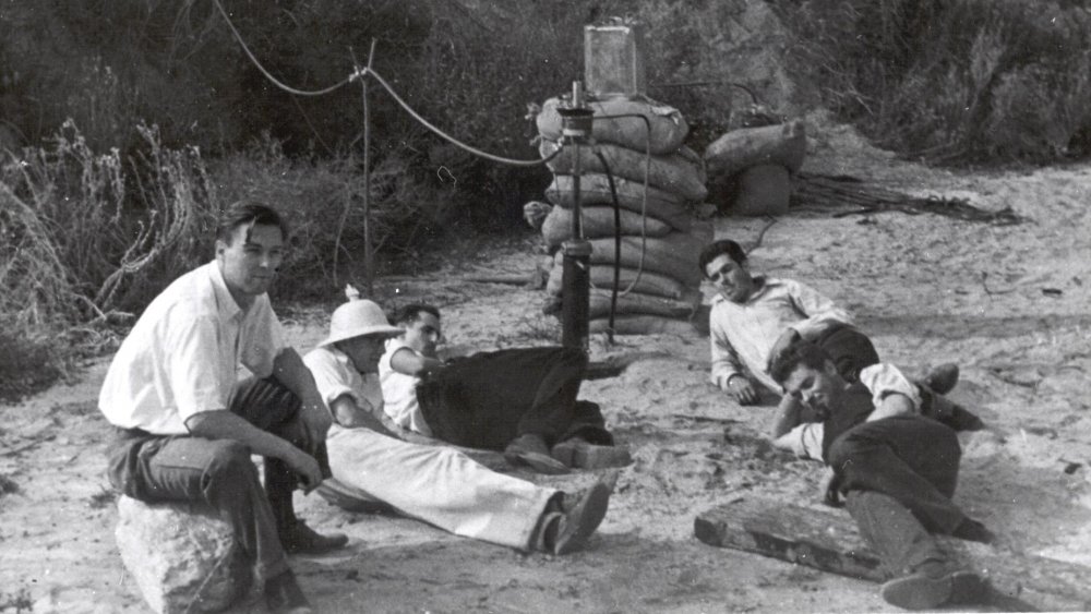 Frank Malina and the young Caltech students who would go on to found the JPL.