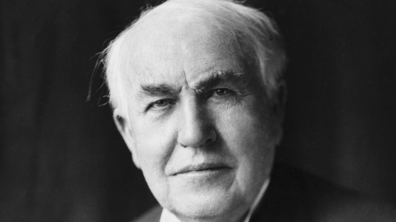 portrait of Thomas Edison