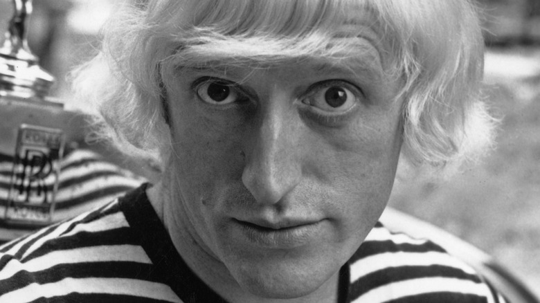 Jimmy Savile looking creepy