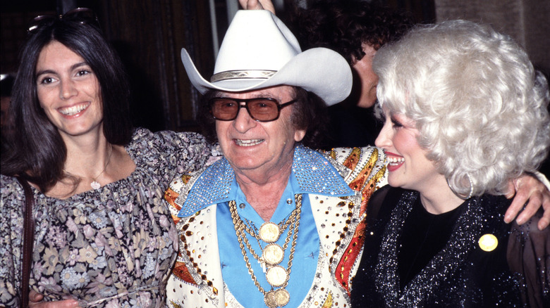 Nudie Cohn with Dolly Parton 
