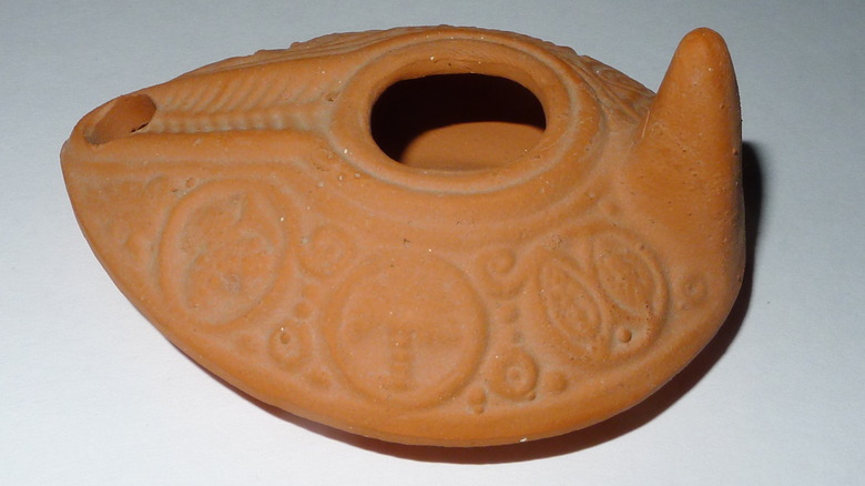 Oil lamp from Israel