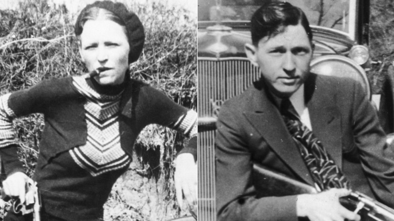 Bonnie Parker and Clyde Barrow