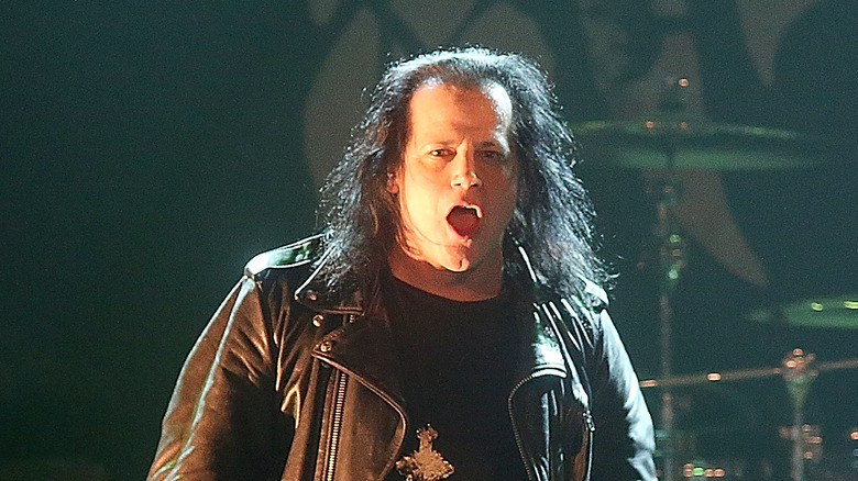 Glenn Danzig stares while on stage