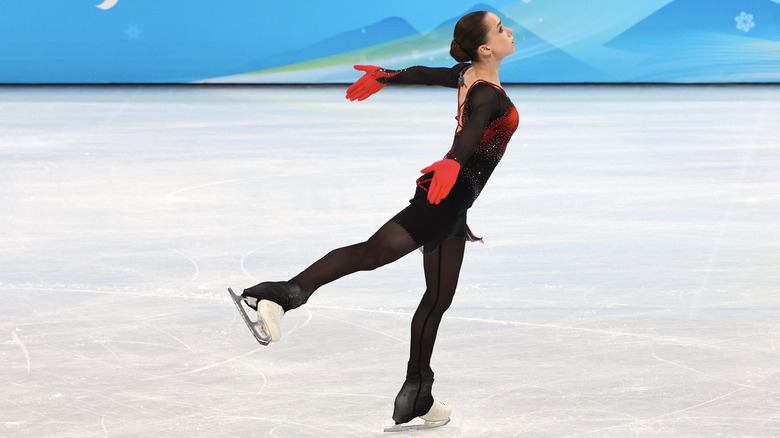 Kamila Valieva skating, Beijing Olympics