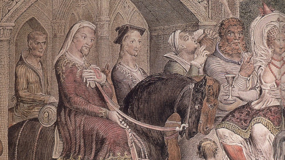 William Blake engraving of The Canterbury Tales, 1810