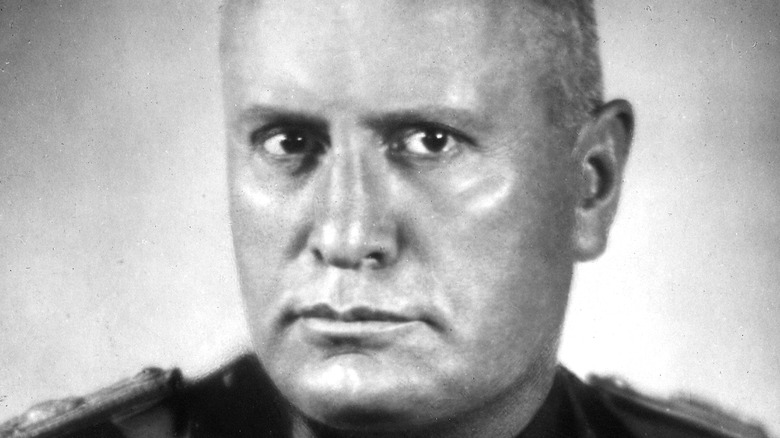 Benito Mussolini  in 1937