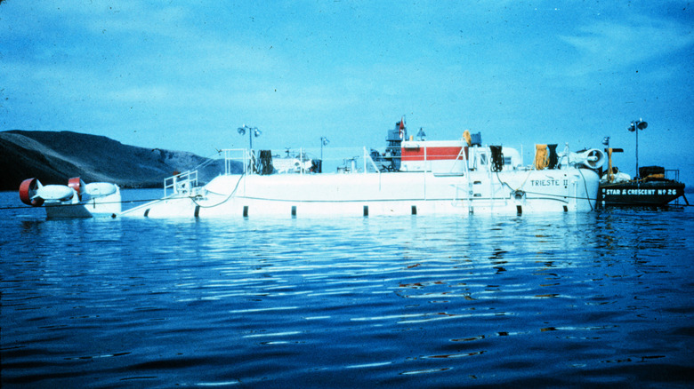 Trieste being prepared for deep-dive