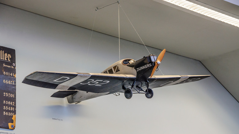 a vintage aircraft