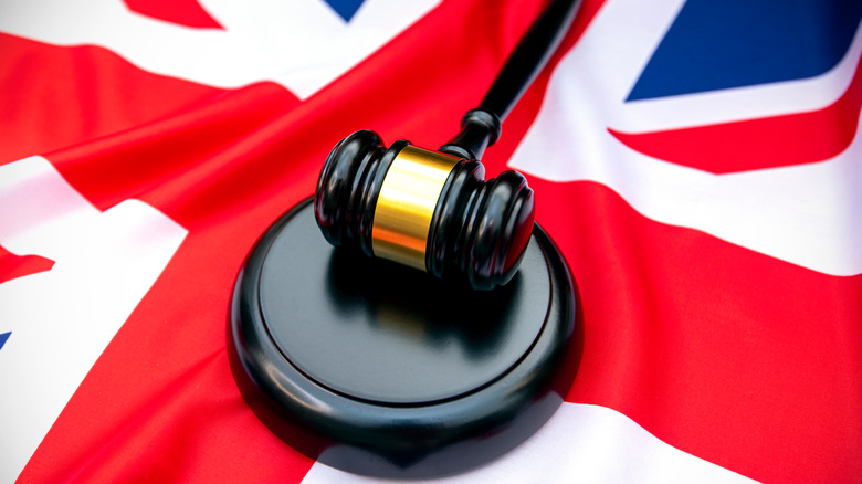 Gavel and Union Jack