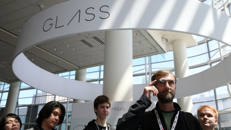 Google Glass unveiling 