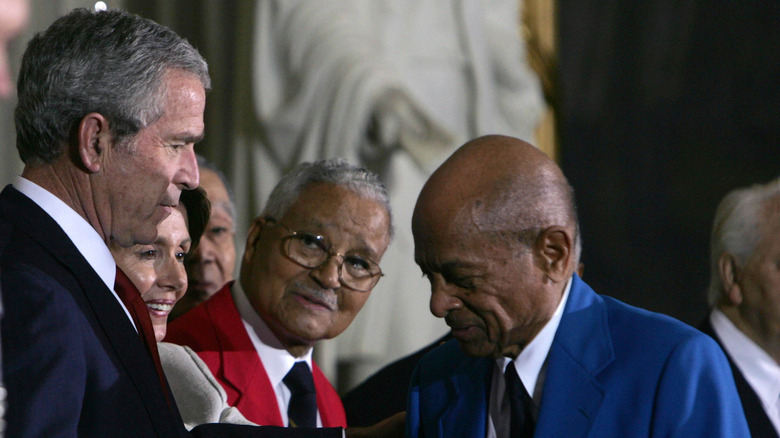 Tuskegee Airmen with George W. Bush