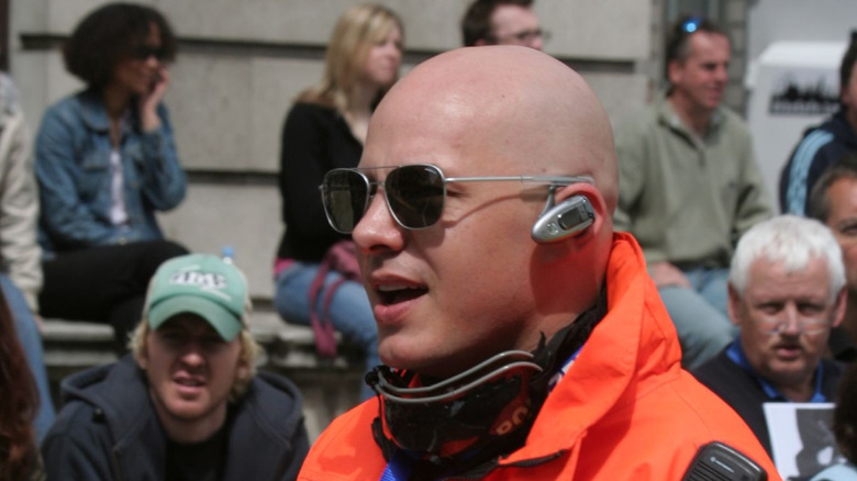 Alex Roy smiling at Gumball Rally
