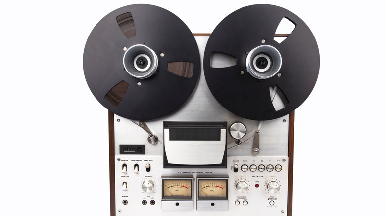 Classic reel-to-reel equipment