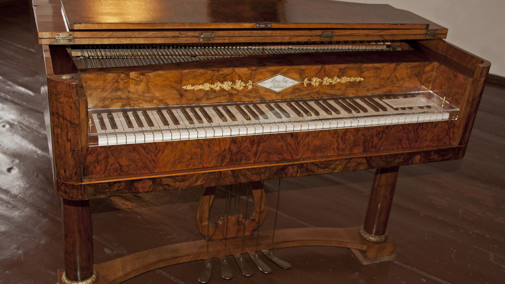 Beethoven Museum ornate piano