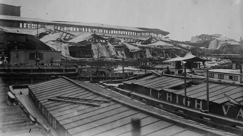 Jersey City after munitions explosion