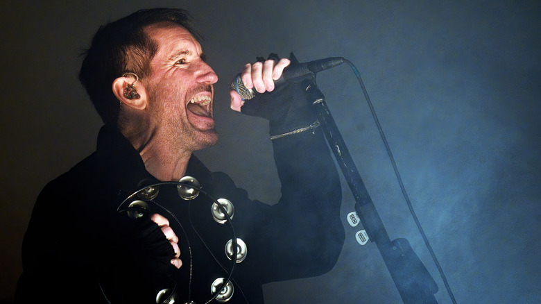 Trent Reznor singing