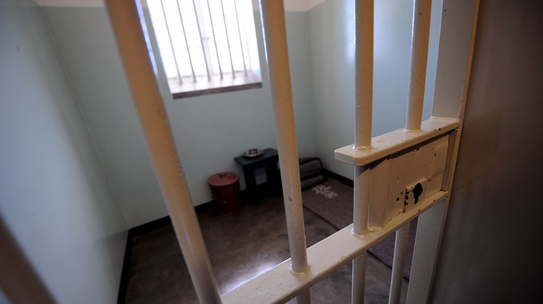 Mandela's Robben Island cell